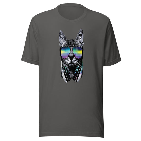 DJ Cat unisex t-shirt